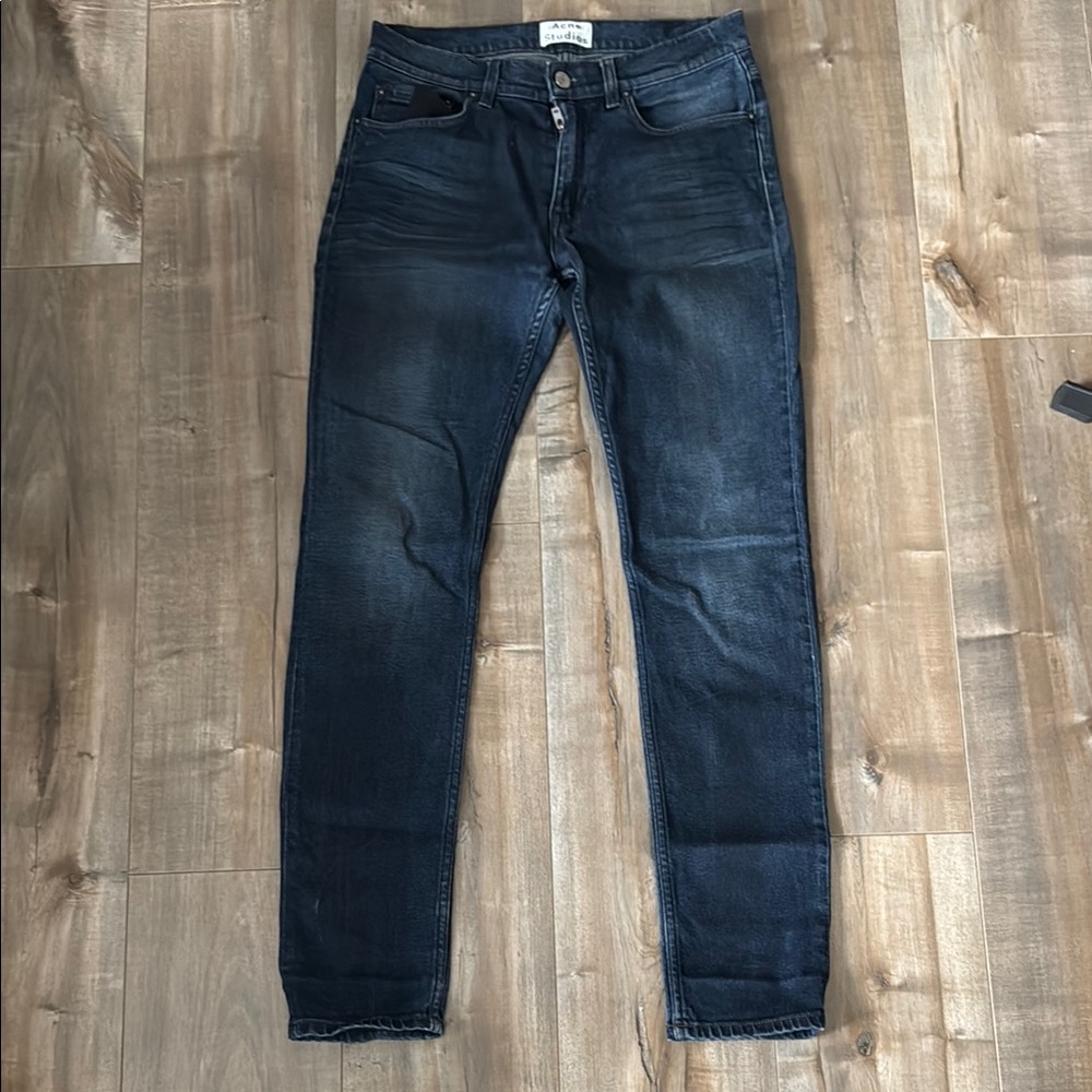 Acne Dark Blue Slim Men's Jeans